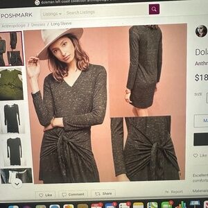 Anthropologie fall dress.